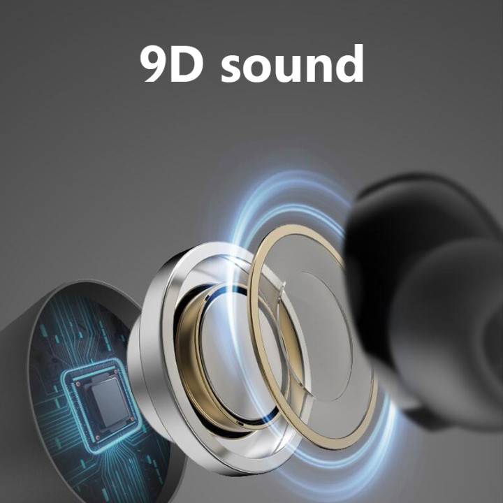 Bluetooth Headphones TWS 5.0 Wireless Earphones 9D Stereo Sports Earbuds Waterproof Headset for charging smartphone Bluetooth Headphones TWS 5.0 Wireless Earphones 9D Stereo Sports Earbuds Waterproof Headset for charging smartphone