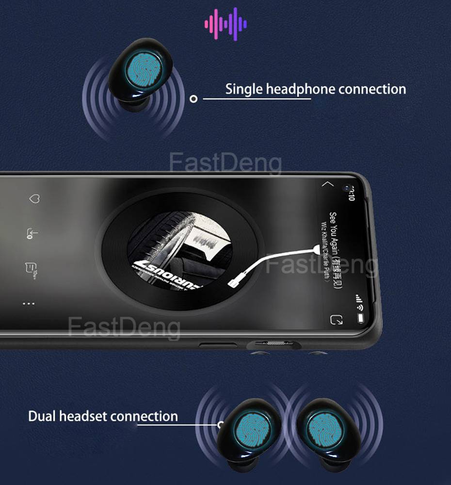 TWS Bluetooth Earphones Wireless Headphones With Microphone Sports Waterproof Touch Control Wireless Headsets Earbuds Gamer TWS Bluetooth Earphones Wireless Headphones With Microphone Sports Waterproof Touch Control Wireless Headsets Earbuds Gamer