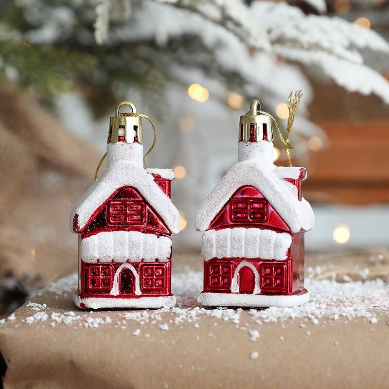 2pcs Christmas Tree Ornaments Decorations Hanging Pendant Christmas Home Decorations Xmas Gift Natale Navidad Noel Decor 2021 2pcs Christmas Tree Ornaments Decorations Hanging Pendant Christmas Home Decorations Xmas Gift Natale Navidad Noel Decor 2021