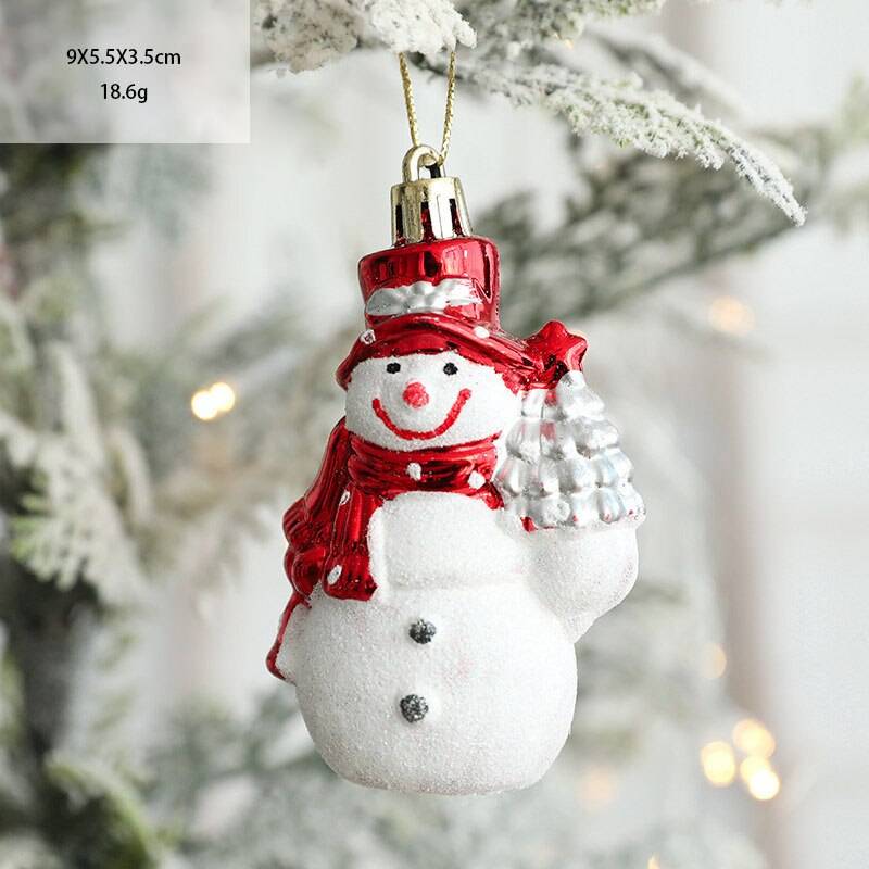 2pcs Christmas Tree Ornaments Decorations Hanging Pendant Christmas Home Decorations Xmas Gift Natale Navidad Noel Decor 2021 2pcs Christmas Tree Ornaments Decorations Hanging Pendant Christmas Home Decorations Xmas Gift Natale Navidad Noel Decor 2021
