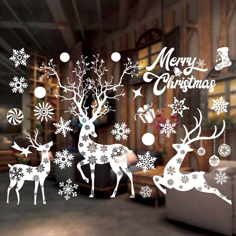 Christmas Window Sticker Merry Christmas Decorations For Home 2022 Cristmas Ornament Xmas Navidad Natal Gifts New Year 2023 Christmas Window Sticker Merry Christmas Decorations For Home 2022 Cristmas Ornament Xmas Navidad Natal Gifts New Year 2023