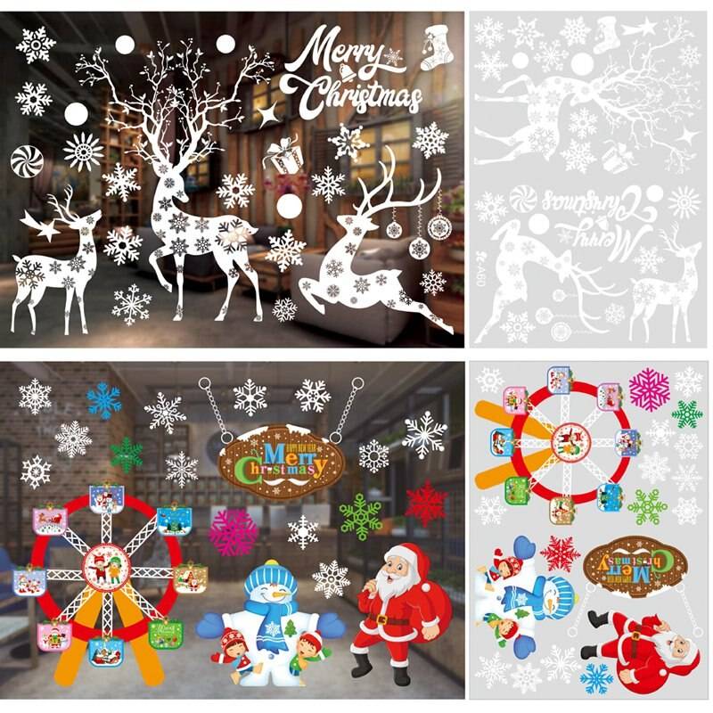 Christmas Window Sticker Merry Christmas Decorations For Home 2022 Cristmas Ornament Xmas Navidad Natal Gifts New Year 2023 Christmas Window Sticker Merry Christmas Decorations For Home 2022 Cristmas Ornament Xmas Navidad Natal Gifts New Year 2023