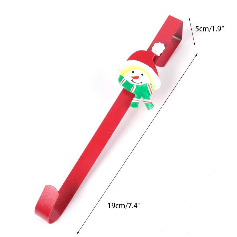 Christmas Wreath Hanger Front Door Hook Holder Christmas Ornaments Hanging Decor Xmas Home Decoration Noel 2022 Navidad Natal Christmas Wreath Hanger Front Door Hook Holder Christmas Ornaments Hanging Decor Xmas Home Decoration Noel 2022 Navidad Natal