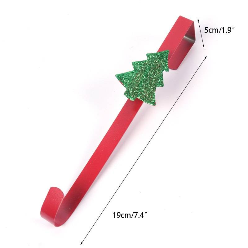 Christmas Wreath Hanger Front Door Hook Holder Christmas Ornaments Hanging Decor Xmas Home Decoration Noel 2022 Navidad Natal Christmas Wreath Hanger Front Door Hook Holder Christmas Ornaments Hanging Decor Xmas Home Decoration Noel 2022 Navidad Natal