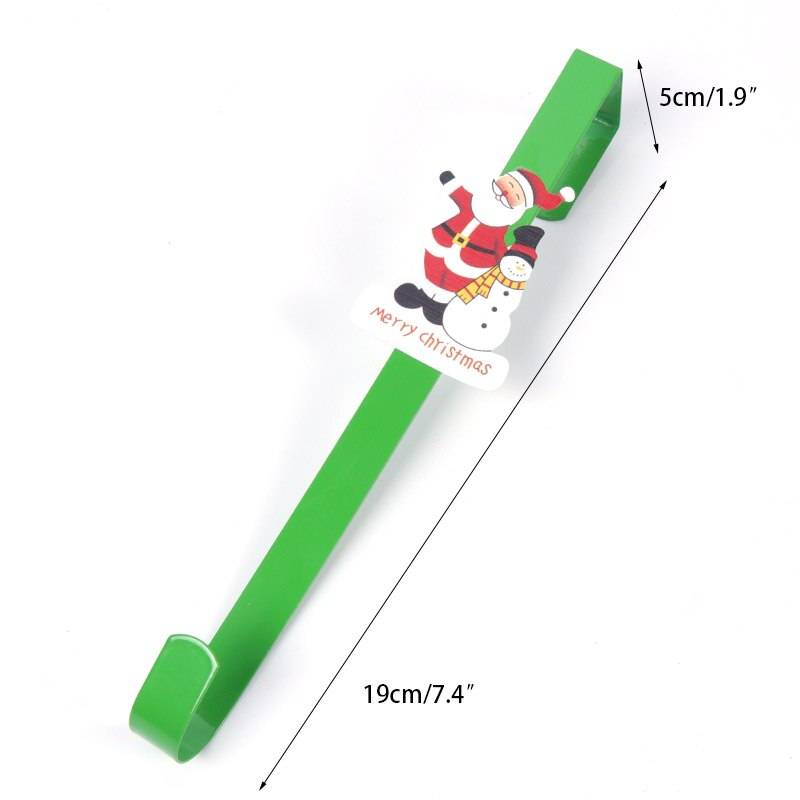 Christmas Wreath Hanger Front Door Hook Holder Christmas Ornaments Hanging Decor Xmas Home Decoration Noel 2022 Navidad Natal Christmas Wreath Hanger Front Door Hook Holder Christmas Ornaments Hanging Decor Xmas Home Decoration Noel 2022 Navidad Natal