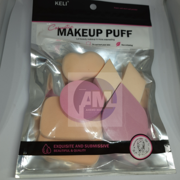 Keli 7PCS Makeup Puff Set – Soft & Durable Beauty Sponges for Flawless Blending